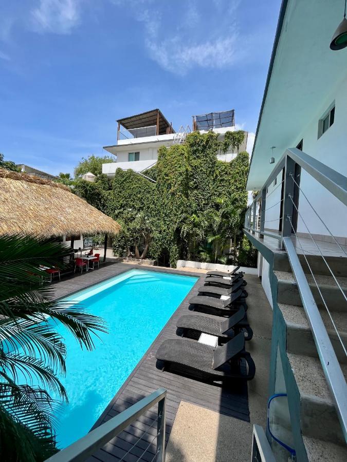 Hotel Aqualuna Cyclops Brisas de Zicatela Dış mekan fotoğraf